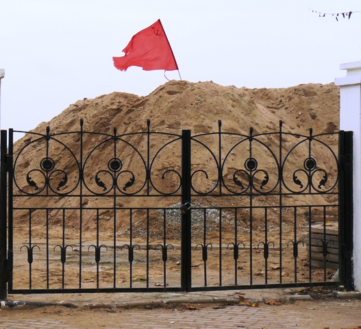 Евпатория красный флаг с серпом и молотом Евпатория красный флаг с серпом и молотом