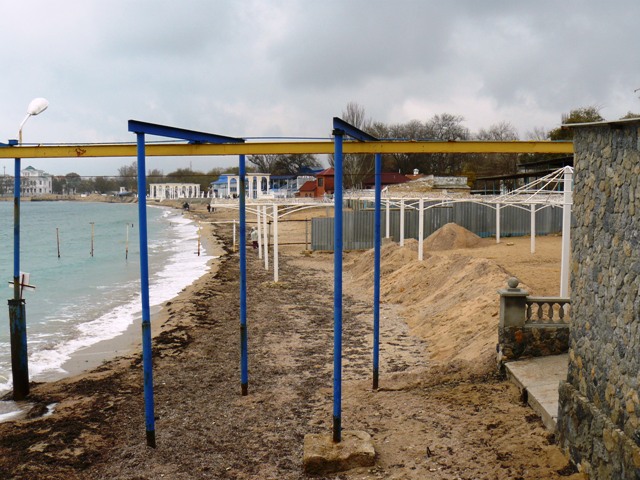 Евпатория море осень Евпатория море осень