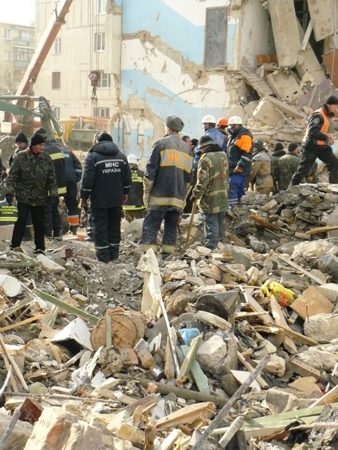 Взрыв дома в Евпатории