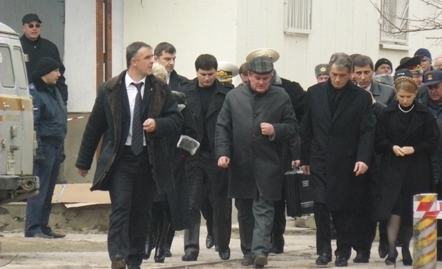 Виктор Ющенко в Евпатории